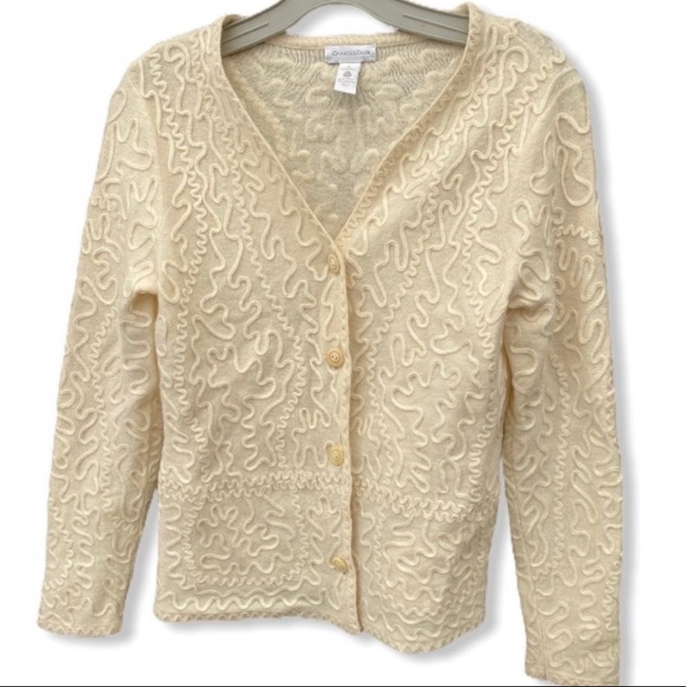 Charter Club‎ Wool Cardigan Sweater